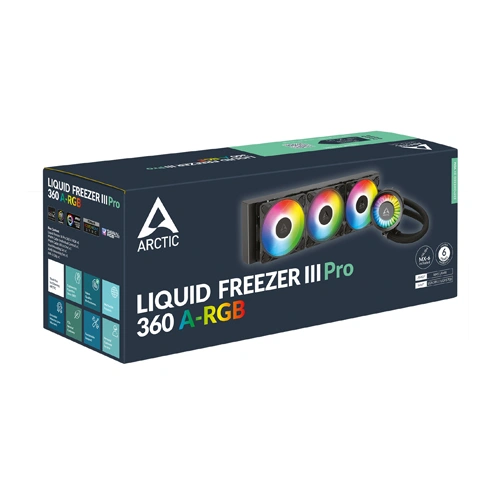 Arctic Liquid Freezer III Pro 360 ARGB Black CPU Liquid Cooler